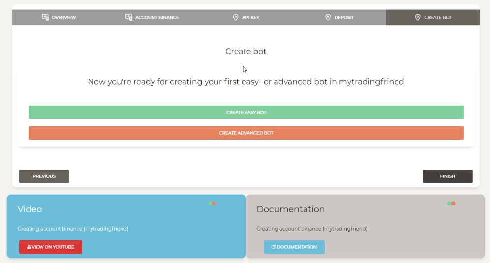 Create easy bot